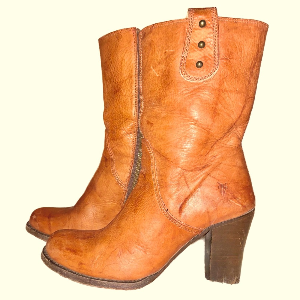 FRYE | Julia Campus Cognac Boots